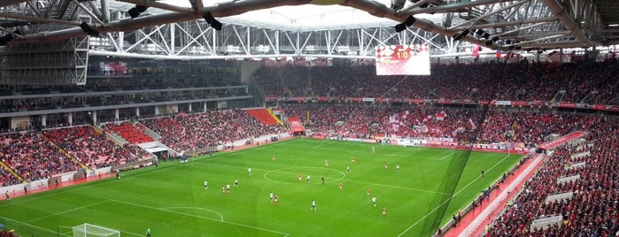 Лукойл Арена is one of Стадионы Российской Премьер-Лиги.