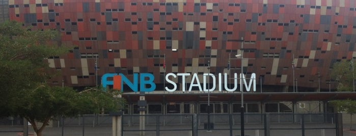 Stade FNB is one of Stadium Status.
