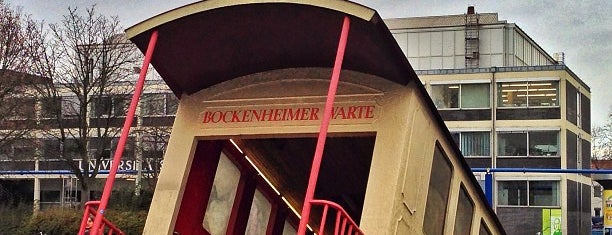U Bockenheimer Warte is one of Mainhattan.
