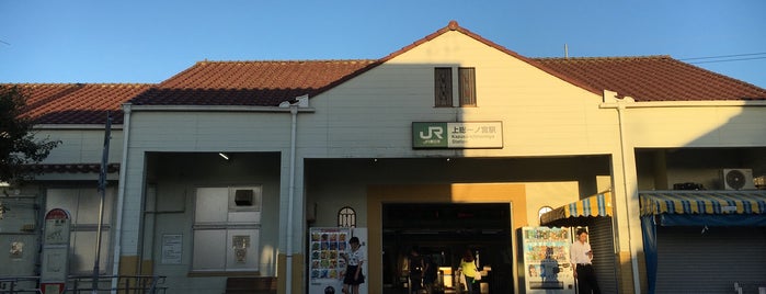 Kazusa-Ichinomiya Station is one of JR 키타칸토지방역 (JR 北関東地方の駅).