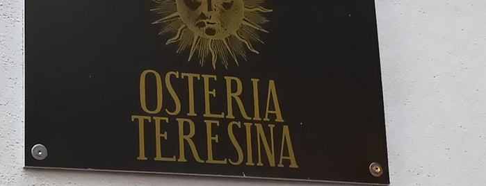 Osteria da Teresina is one of lista posti.
