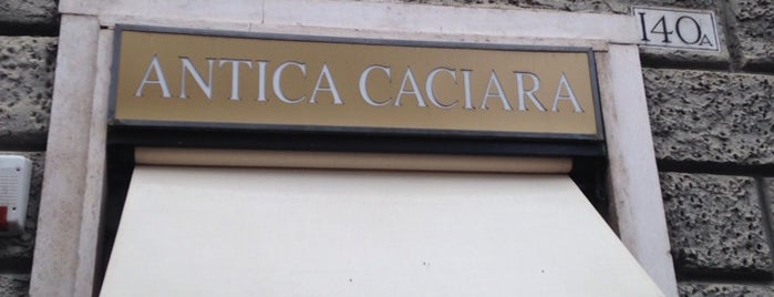 Antica Caciara is one of Rome.