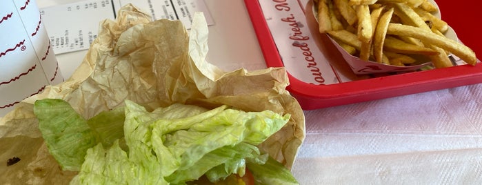 In-N-Out Burger is one of food.