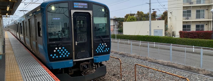 Kita-Chigasaki Station is one of JR 미나미간토지방역 (JR 南関東地方の駅).