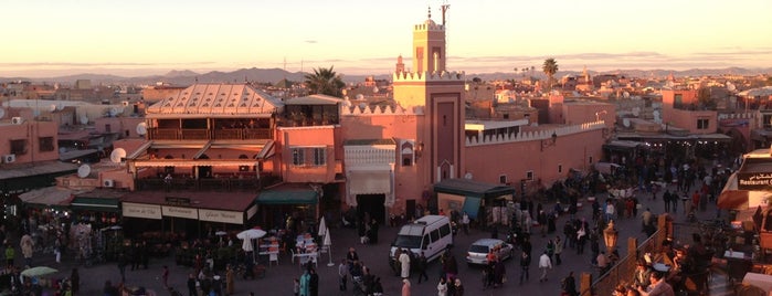 Café de France is one of Marrakech.