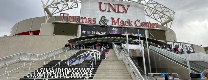 Thomas & Mack Center is one of Vegas.