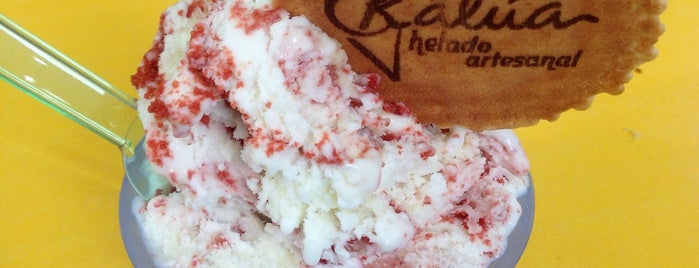 Kalúa Helado Artesanal is one of Rocíoさんのお気に入りスポット.
