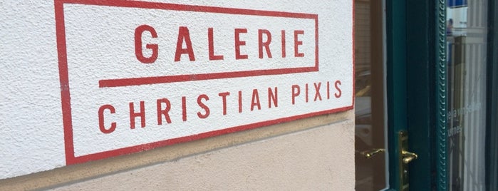 Galerie Christian Pixis is one of สถานที่ที่ Michael ถูกใจ.