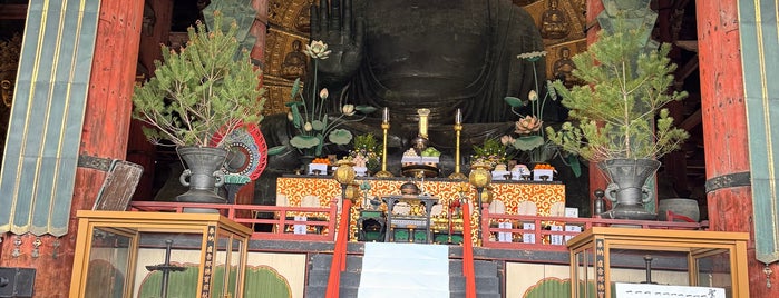 Vairocana Buddha (Nara no Daibutsu) is one of Nara.