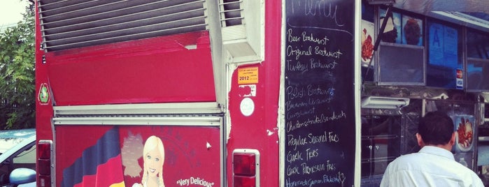 Germany's Famous Bratwurst Truck is one of Food Trucks On Chatsworth.