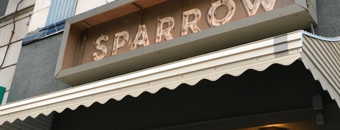Sparrow is one of Visited Bars.