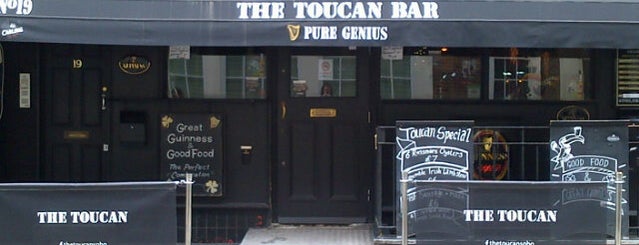The Toucan is one of Soho Pubs.