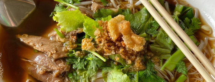 Baan Thong Duck Noodle is one of Chiang Mai.