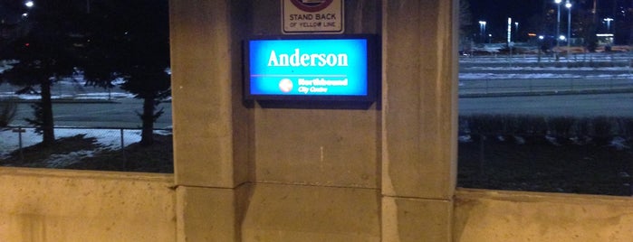 Anderson (C-Train) is one of C-Train Stations.