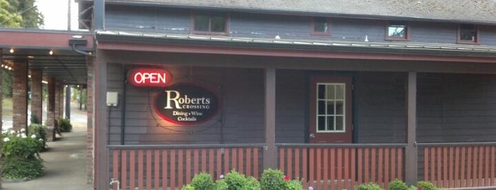 Robert's Crossing is one of Oregon Fave Places to Eat.