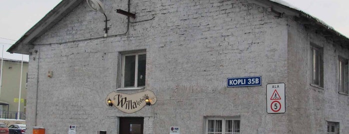 Willa kohvik is one of The Barman's bars in Tallinn.