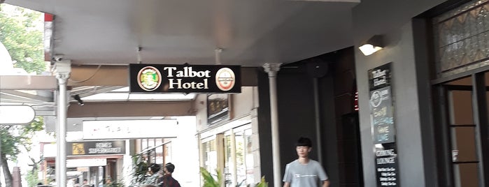 The Talbot is one of Adelaide Places I have drunk at (have you?).
