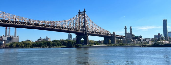 Roosevelt Island is one of New York.