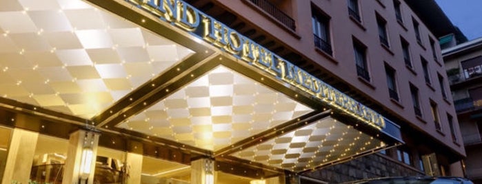 Grand Hotel Mediterraneo is one of Elliott : понравившиеся места.