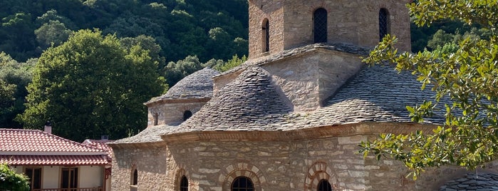 Evaggelistria monastery is one of Skiathos.