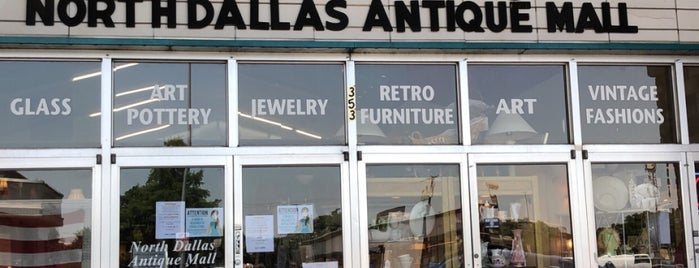 North Dallas Antique Mall is one of Thrifty Vintage Antiquing!.