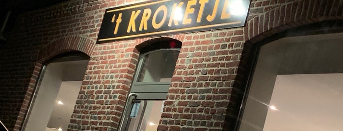 Frituur 't Kroketje is one of done.