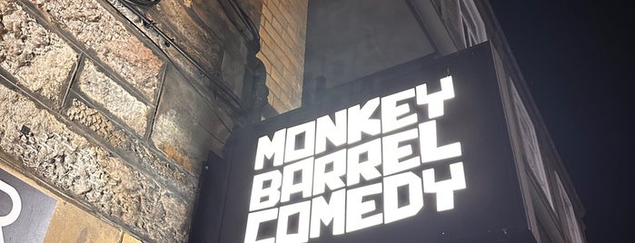 Monkey Barrel Comedy is one of Edinburgh.