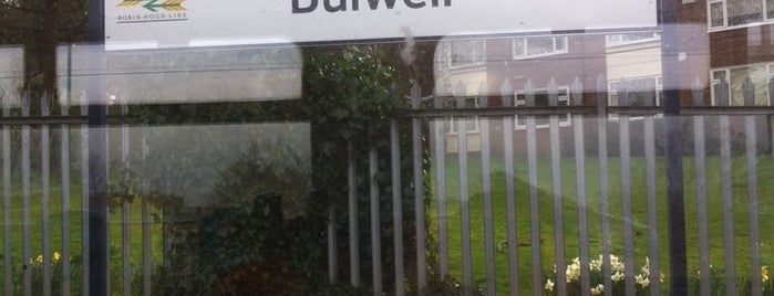 Bulwell Railway Station (BLW) is one of Robin Hood Line.