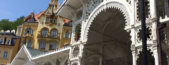 Гейзерная колоннада is one of Karlovy Vary.