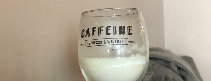 Caffeine Espresso and Wine Bar is one of Coffee, Brunch Etc..