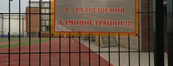 Стадион НГУ им. П.Ф. Лесгафта is one of лесгафта.