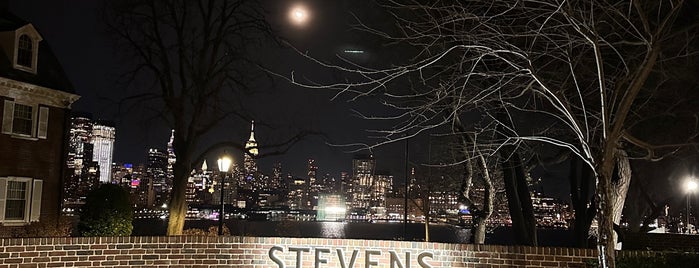 Stevens Institute of Technology is one of frequent stops.