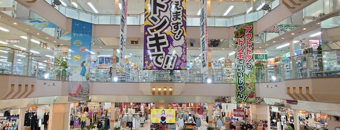 MEGAドン・キホーテ 桐生店 is one of 激安の殿堂 ドン・キホーテ（関東東北以東）.