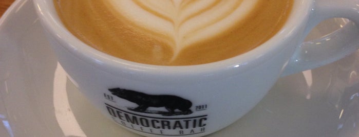 Democratic Coffee Bar is one of Best Coffee Bars in Copenhagen.