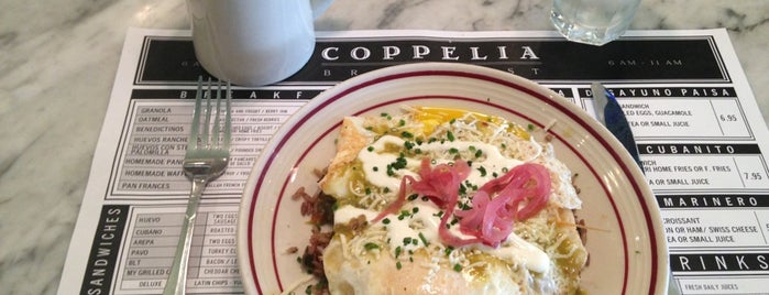 Coppelia is one of NYC Brunch.