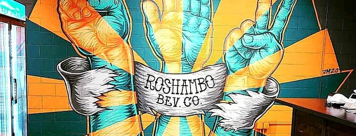 Roshambo Beverage Company is one of Posti che sono piaciuti a Andrew.