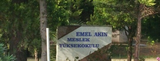 Emel Akın Meslek Yüksekokulu is one of Mutlu : понравившиеся места.