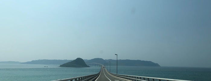 Tsunoshima Ohashi Bridge is one of Japan-Hiroshima.