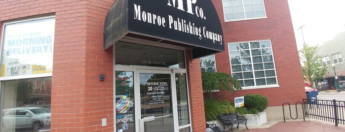 Monroe Evening News is one of Downtown Monroe Shopping.