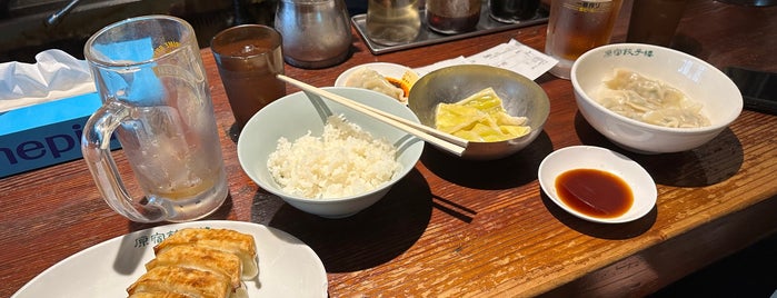 Harajuku Gyoza Lou is one of Tokyo eats.