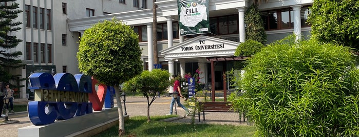 Toros Üniversitesi is one of Tc Abdulkadir'in Beğendiği Mekanlar.