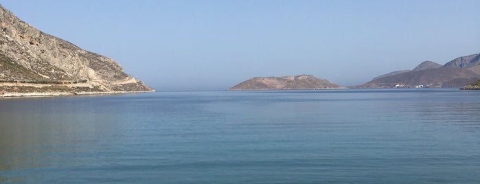 Arginonta Beach is one of Leros.