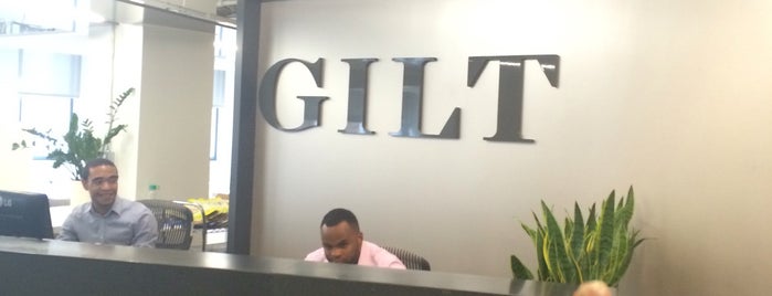 Gilt Groupe is one of NYC offices.