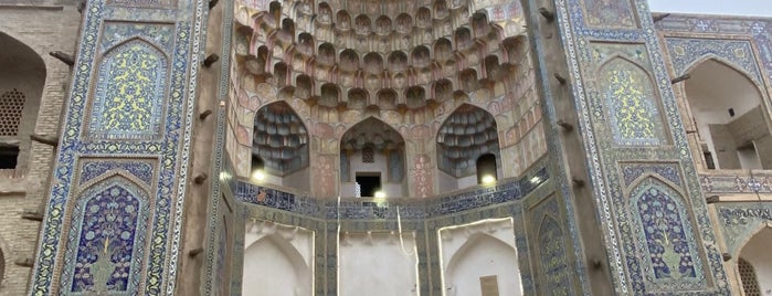 Ulugh Beg Madrasa is one of Uzbekistan.