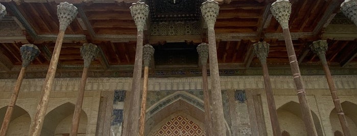 Мечеть Боло-хауз is one of Узбекистан Anja.