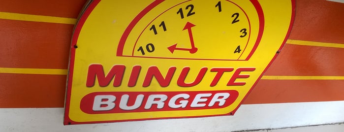 Minute Burger is one of Tempat yang Disukai Gerald Bon.