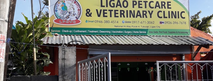Ligao Pet Care and Veterinary Clinic is one of Locais curtidos por Gerald Bon.