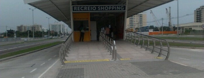 BRT - Estação Recreio Shopping is one of TransOeste.
