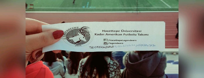 Hacettepe Stadyum is one of Hacettepe Üniversitesi.