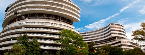 The Watergate Hotel is one of IWalked WashD.C.'s Foggy Bottom (Self-guided Tour).